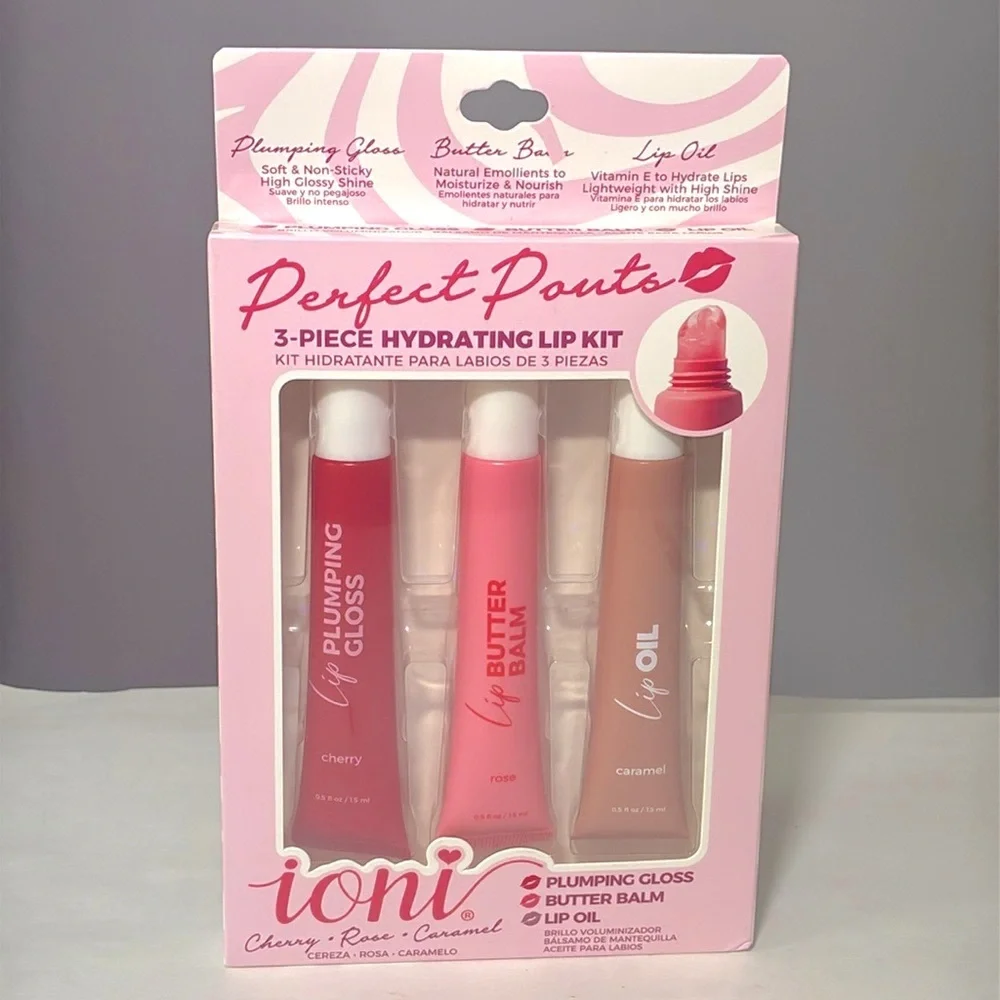 🫦Perfect Pouts 3-Piece Hydrating Lip Kit